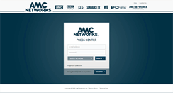 Desktop Screenshot of press.amcnetworks.com